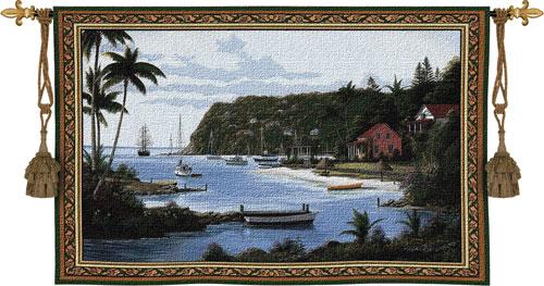 Fine Art Tapestries Island Paradise 