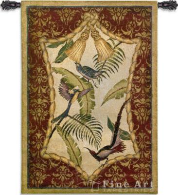 Fine Art Tapestries Aviary I Wall Tapestry 