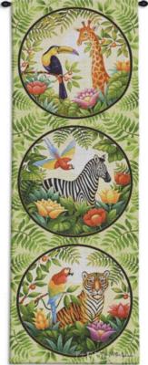 Fine Art Tapestries Jungle Wall Tapestry 