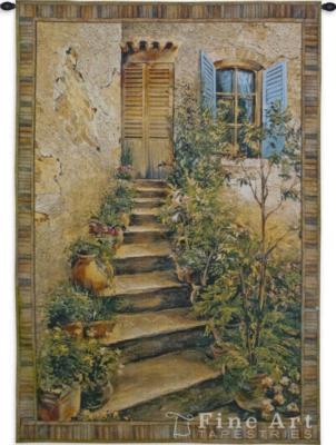 Fine Art Tapestries Tuscan Villa II Wall Tapestry 
