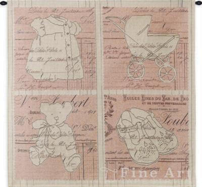 Fine Art Tapestries Vintage Girl Wall Tapestry 