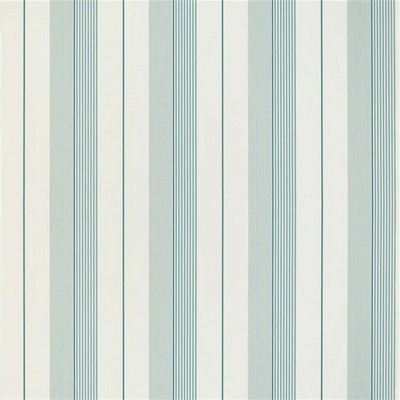 Ralph Lauren Wallpaper Aiden Stripe Teal Blue