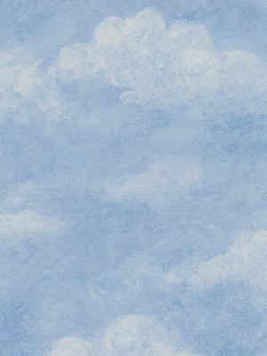 Brewster Wallcovering Azure Light Blue Blue Sky 