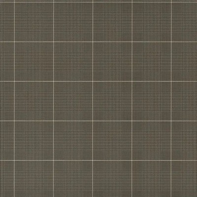 Ralph Lauren Wallpaper Egarton Plaid Gunmetal Black