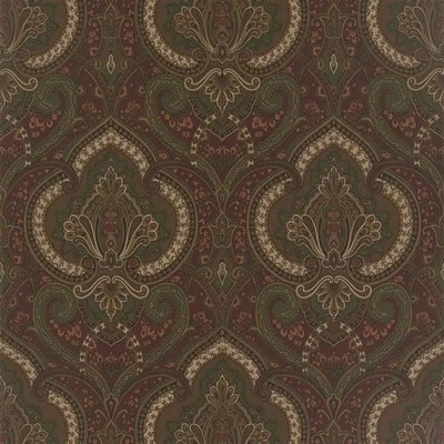 Ralph Lauren Wallpaper Castlehead Paisley Chestnut