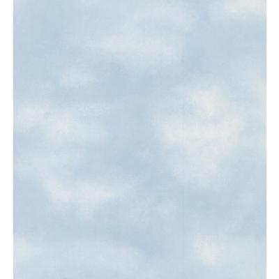 York Wallcovering Kids Clouds                                        Blues               
