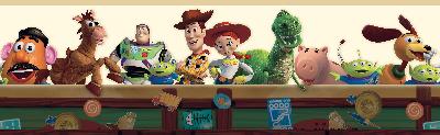 York Wallcovering Toy Story 3 - Disney Toy Chest Wall Border 