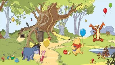 Roommates Winnie the Pooh & Friends Wall Mural 