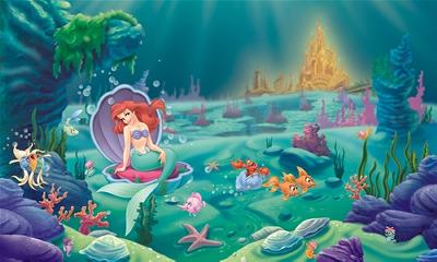 Roommates Little Mermaid Wall Mural 