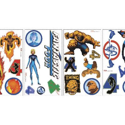 York Wallcovering Fantastic Four Wall Stickers 