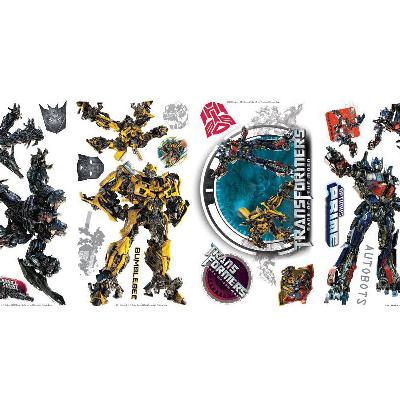 York Wallcovering Transformers ROF Peel & Stick Wall Decals  Multi