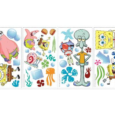 Roommates Sponge Bob Wall Decals 