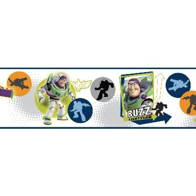 York Wallcovering Toy Story Buzz Lightyear Wall Border 
