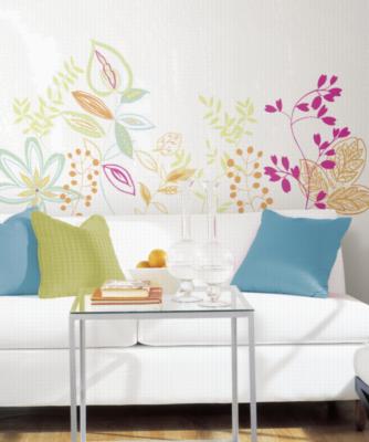 York Wallcovering Riviera Peel & Stick Giant Wall Decal Multi