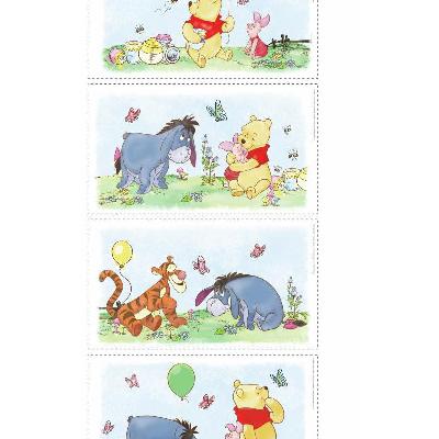 York Wallcovering Winnie the Pooh - Pooh Scenic Peel & Stick Wall Decals Multi
