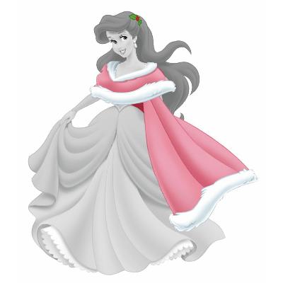 York Wallcovering Disney Princess - Ariel Holiday Add On  Pink