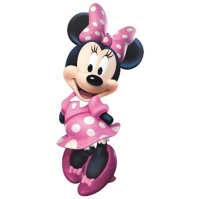 Roommates Mickey & Friends - Minnie Bow-tique Peel & Stick Giant Wall Decal Pink