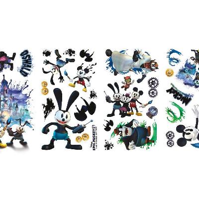 York Wallcovering Mickey & Friends - Epic Mickey 2 Peel & Stick Wall Decals Blue
