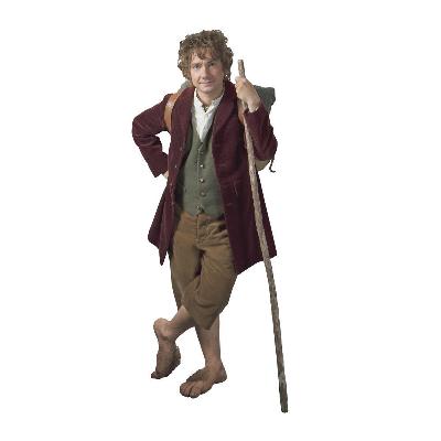 The Hobbit - Bilbo Baggins Giant Peel & Stick Wall Decals Multi York Wallcovering The Hobbit - Bilbo Baggins Giant Peel & Stick Wall Decals Multi