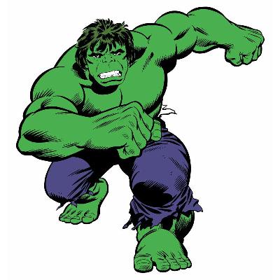 York Wallcovering Marvel Classic Hulk Classic Peel and Stick Giant Wall Decals Green