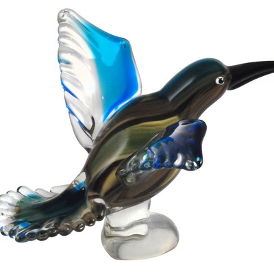 Dale Tiffany Hummingbird Handcrafted Art Glass Figurine Not Applicable