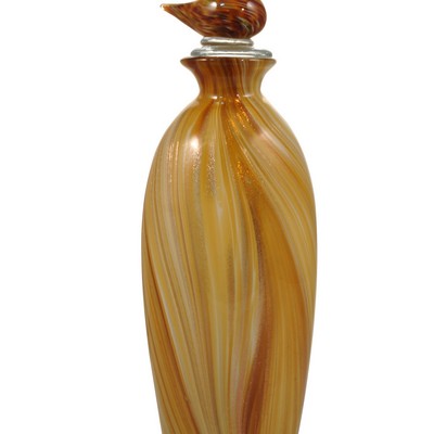 Dale Tiffany Wheat Tall Hand Blown Art Glass Vase Not Applicable