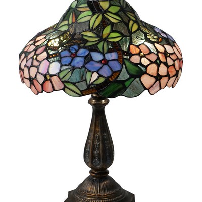 Dale Tiffany Floral Bounty Tiffany Table Lamp Fieldstone