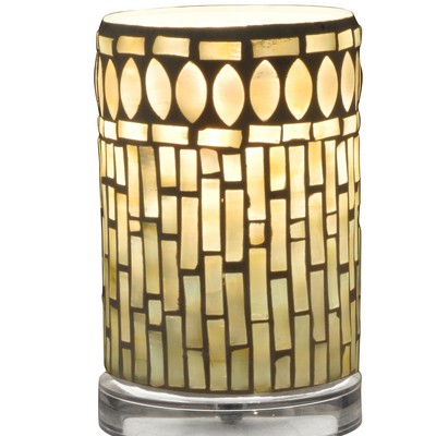 Dale Tiffany Palisades Mosaic Accent Lamp Clear