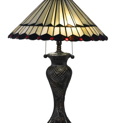 Dale Tiffany Trenton Tiffany Table Lamp Fieldstone