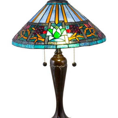 Dale Tiffany Amada Tiffany Table Lamp Fieldstone