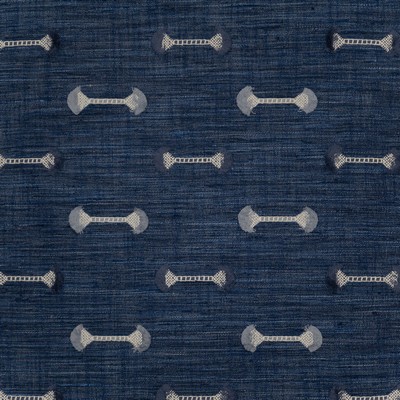 Maxwell Fabrics BARBELL 122 COBALT