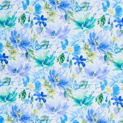 RM Coco Floral Shower Cornflower