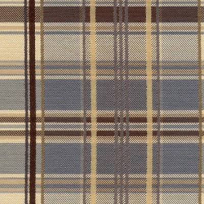 RM Coco MAGNUM PLAID Blue Cashmere