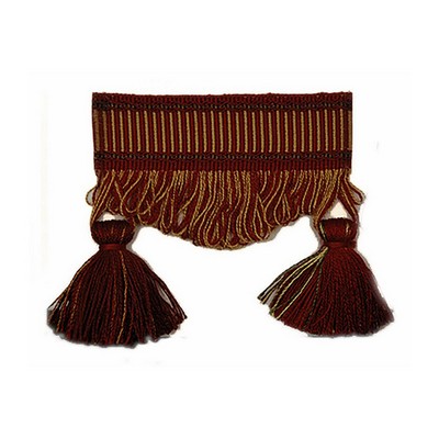 RM Coco Trim 99750 TASSEL FRINGE RICH RED