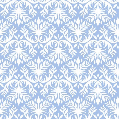 RM Coco Double Dutch Damask Reversal French Blue