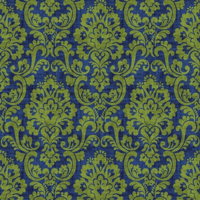 RM Coco Frescato Damask Reversal Blue Grass