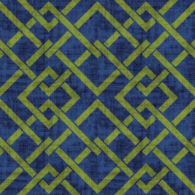 RM Coco Frescato Trellis Reversal Blue Grass