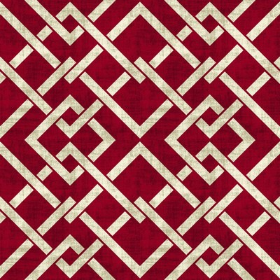 RM Coco Frescato Trellis Reversal Red Hot