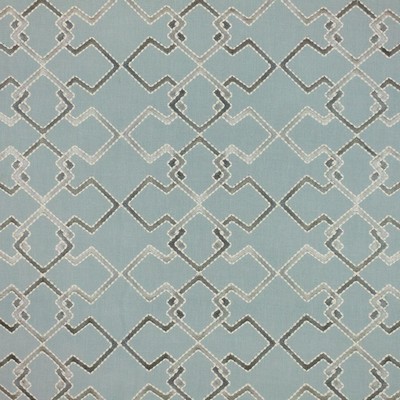 RM Coco Interlock Trellis Azure