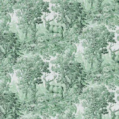 RM Coco Staghorn Toile Emerald