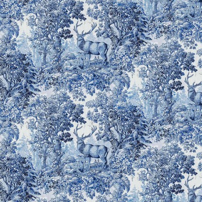 RM Coco Staghorn Toile Sapphire