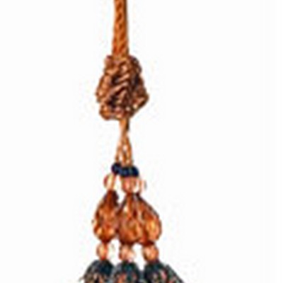 RM Coco Trim T1112 CUSH.TASSEL SAFFRON CUSHION TASSEL