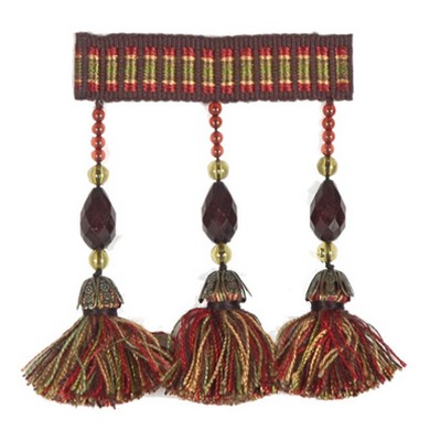 RM Coco Trim T1115 BEAD TASSEL F MIDNIGHT SUNSET BEAD TASS