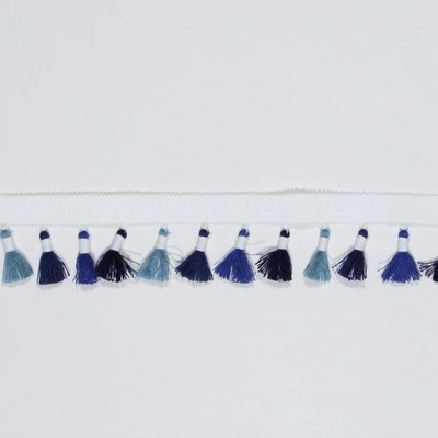 RM Coco Trim TF100 TASSEL FRINGE 1.875 GROTTO BLUE