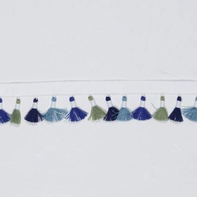 RM Coco Trim TF100 TASSEL FRINGE 1.875 AQUAMARINE