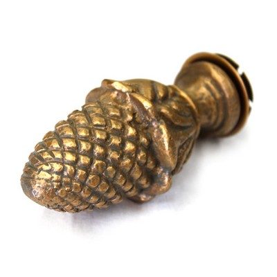 Novel Curtain Rods Pineapple Finial Renaissance Gold