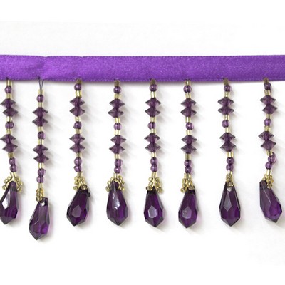 Novel Trim MALONE GRAPE/GOLD