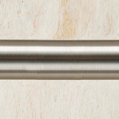 Novel Curtain Rods 8 Foot Steel Rod 1 1/8 in Diameter STEEL