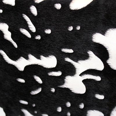 Novel HAIR ON HIDE BLACK WHITE