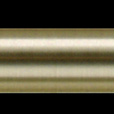 Novel Curtain Rods 4 Foot Steel Rod 1 1/8 in Diameter STEEL